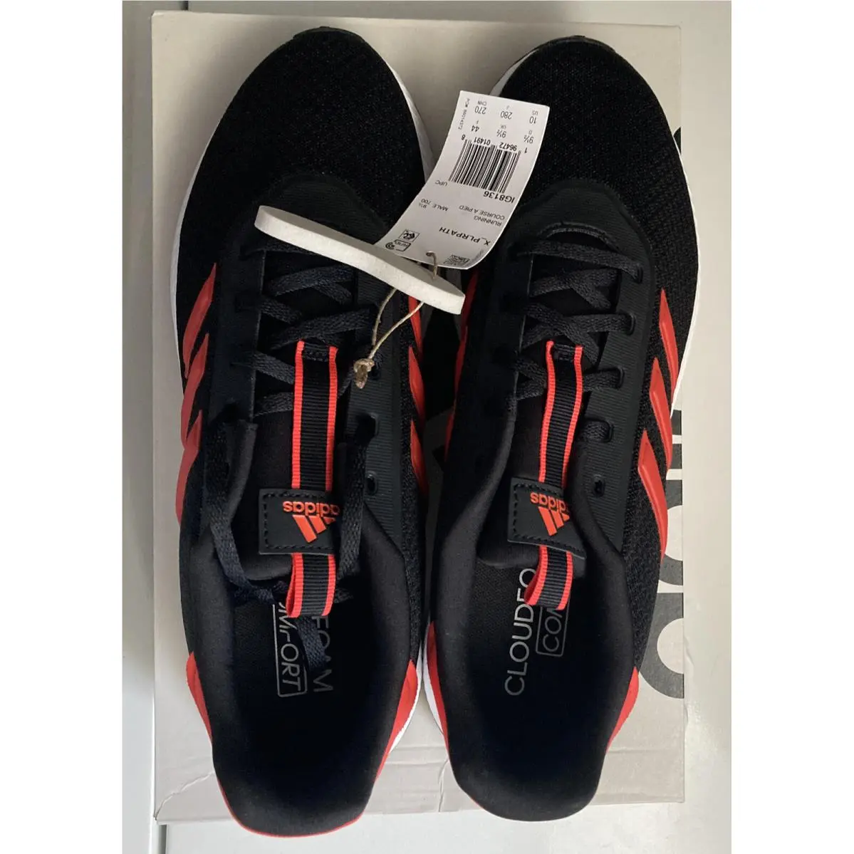 Adidas shoes - adidas X_PLR - IG8136 - Black-Red-White 2