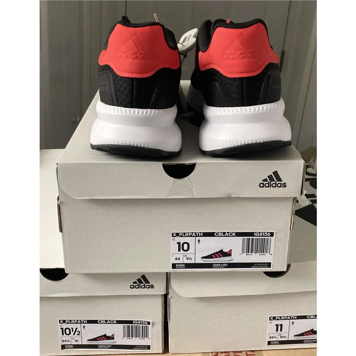 Adidas shoes - adidas X_PLR - IG8136 - Black-Red-White 1