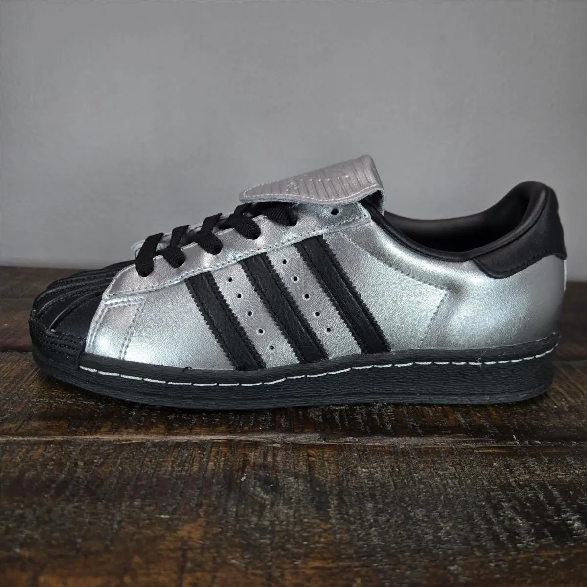 Adidas shoes - adidas Superstar - Superstar - IG4388 - Silver 5