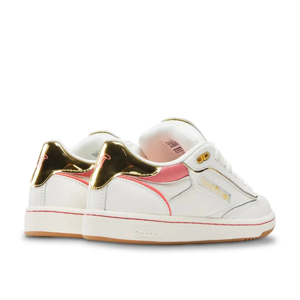 Reebok shoes - White/Gold 1