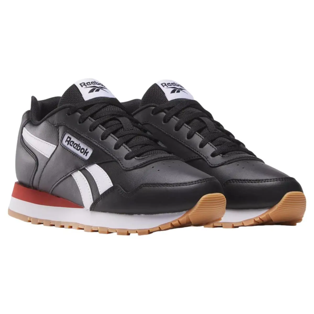 Reebok shoes - Black/White/Brick Red 0