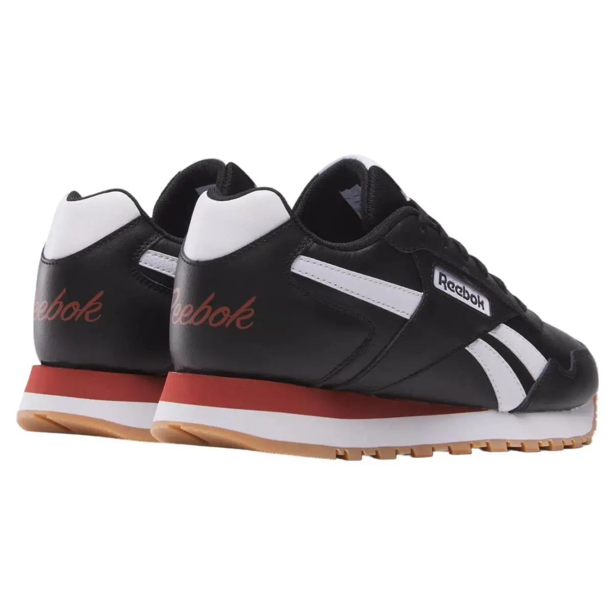 Reebok shoes - Black/White/Brick Red 1