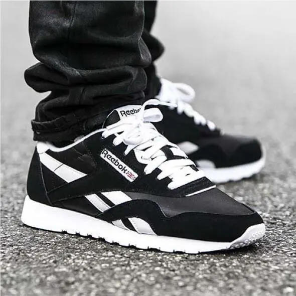 Reebok shoes - Reebok Classic Nylon - Classic Nylon - FV1592 - Black/White 4