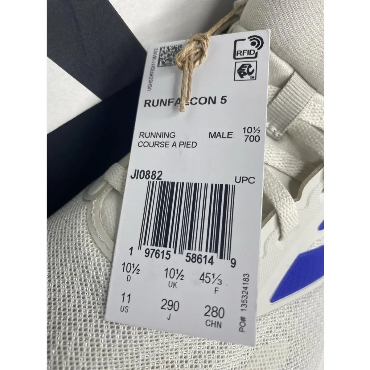 Adidas shoes - adidas Runfalcon - Runfalcon - JI0882 - Blue (UPC: 0197615586170) 1