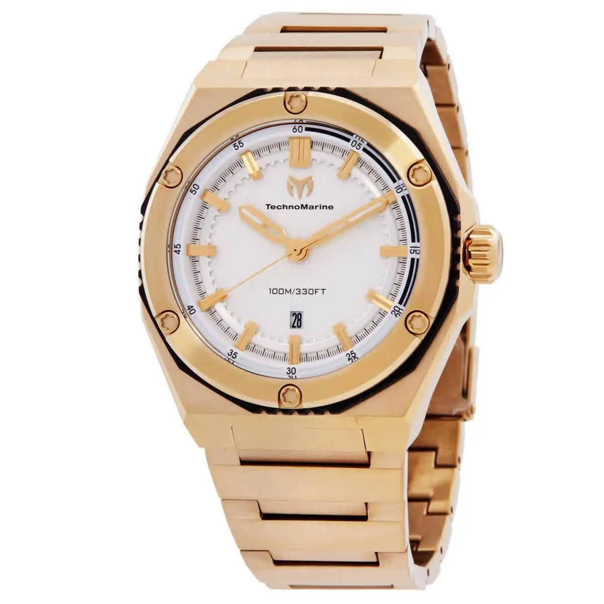 Technomarine Coral Quartz Silver Dial Men`s Watch TM-416077 by TechnoMarine
