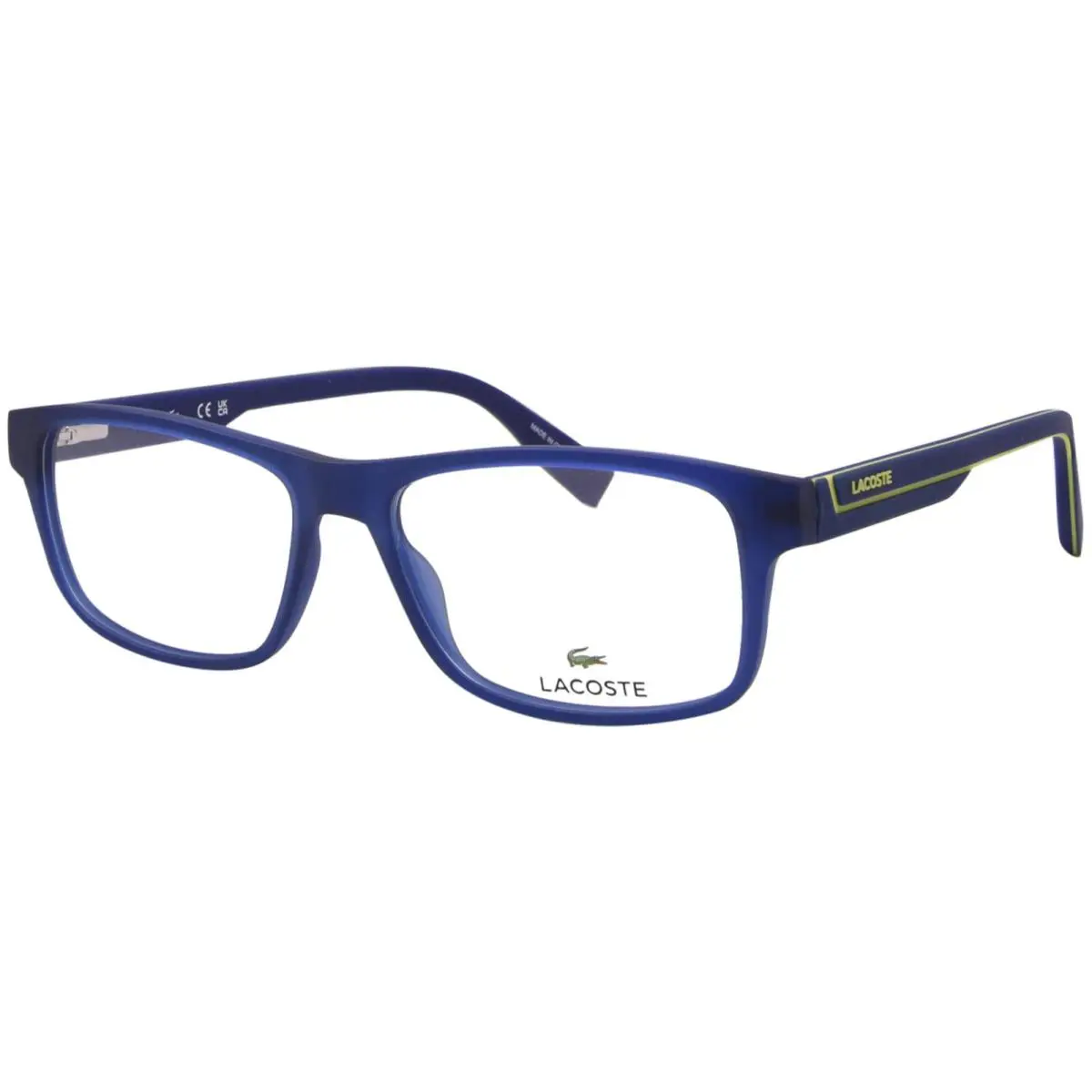 Lacoste L2707N 424 Matte Blue Full Rim Rectangle 55 16 145