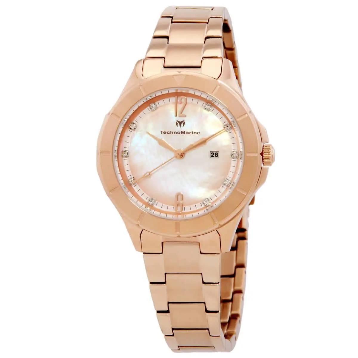 Technomarine Luna Quartz Crystal Ladies Watch TM-826002