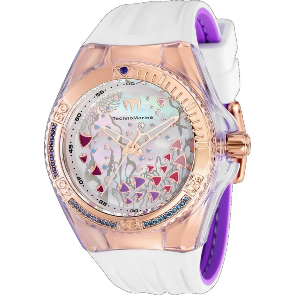 Technomarine Women`s Watch Cruise Dream White Mother of Pearl Dial TM-119021 by TechnoMarine