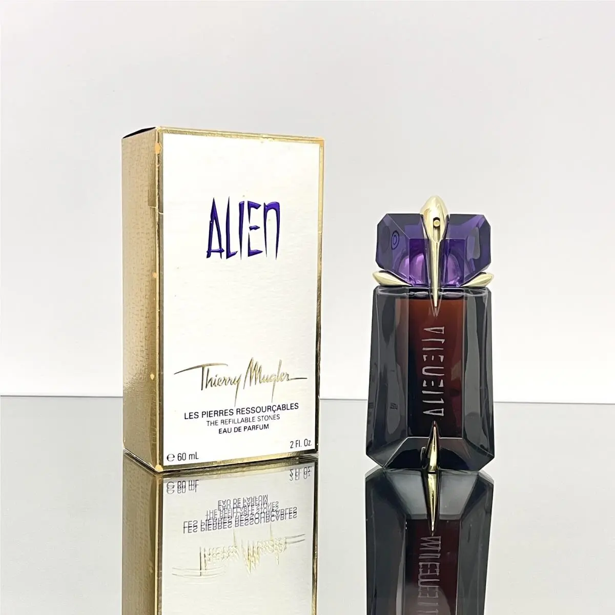 Thierry  Alien The Refillable Stones Women 2oz Edp Spr NO Cello BB25 by Mugler