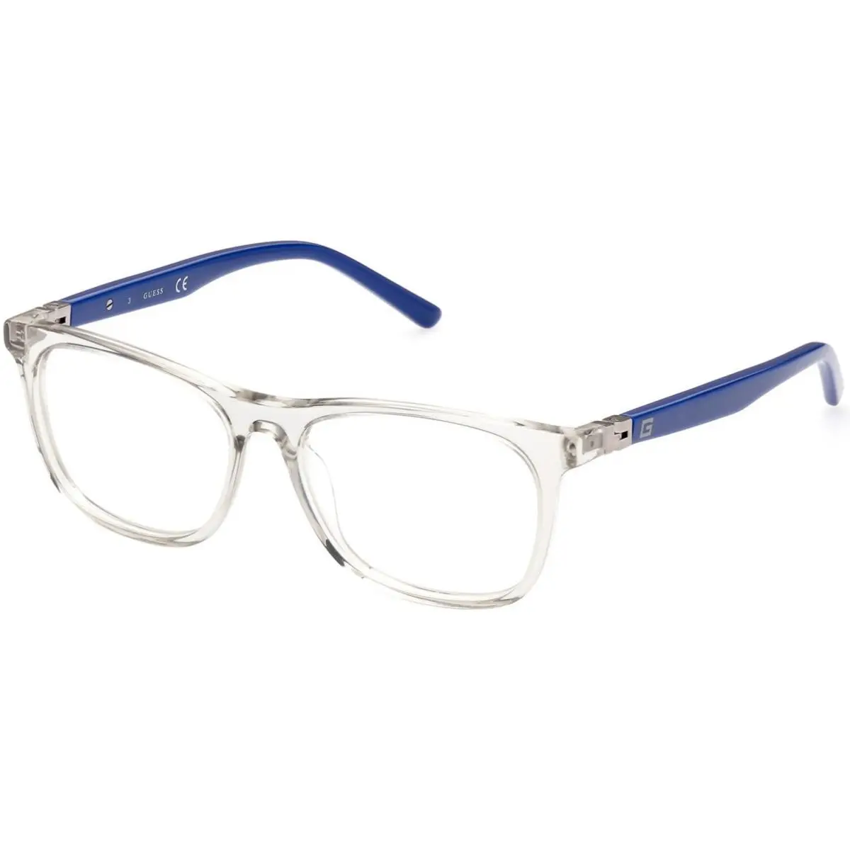 Guess GU 9228 Shiny Grey / Blue 020 Size 49 Eyeglasses