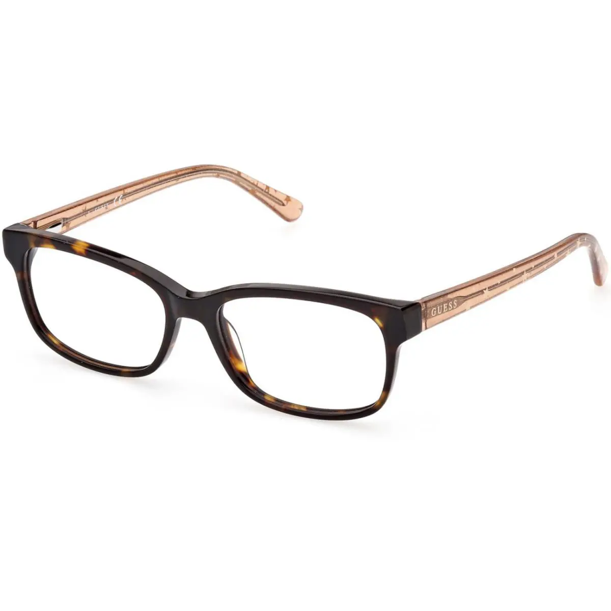 Guess GU9224 Dark Havana Shiny Light Orange 052 Eyeglasses