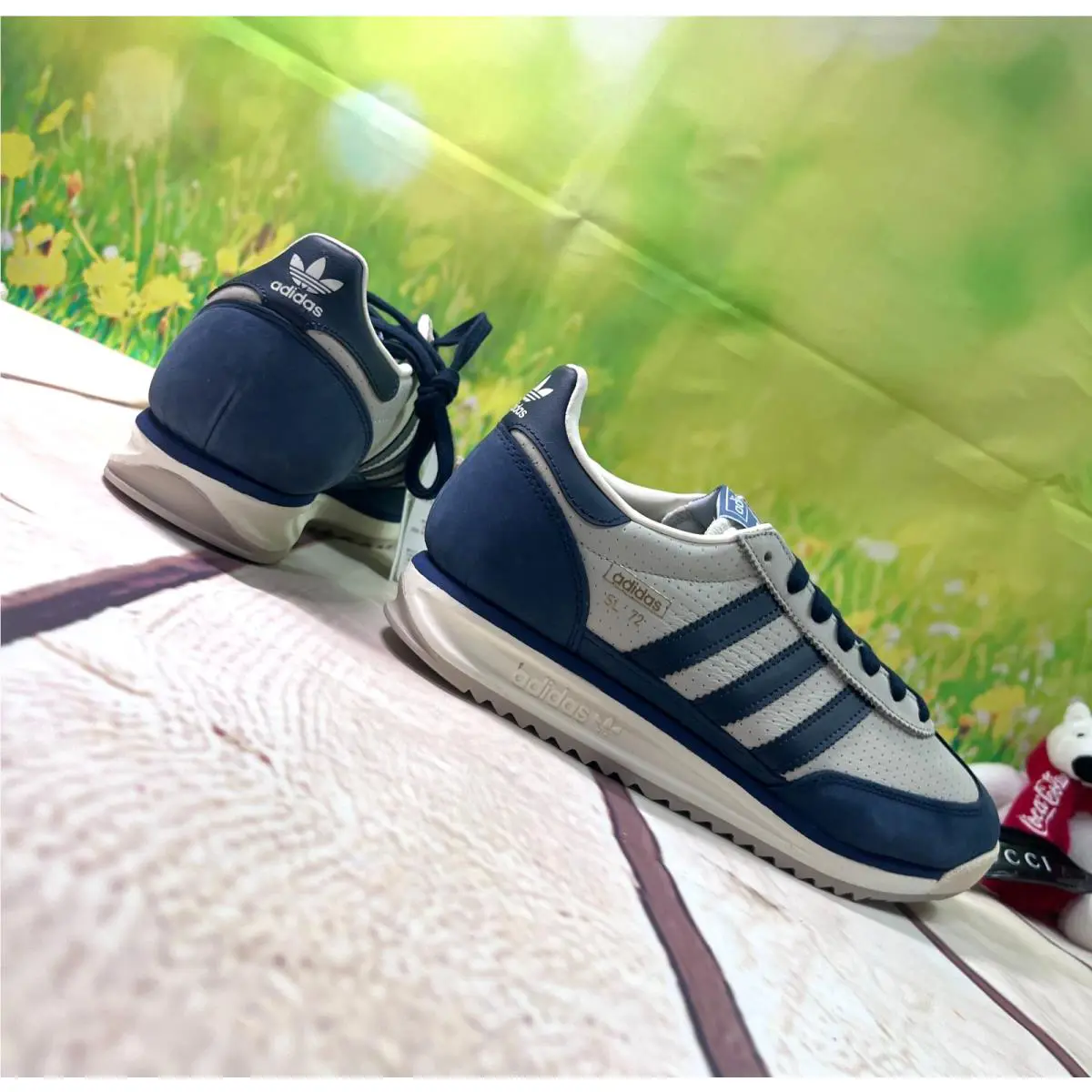 Adidas shoes - adidas SL 72 - JH5096 - Wonder Aluminum/Aurora Ink/Preloved Ink 3