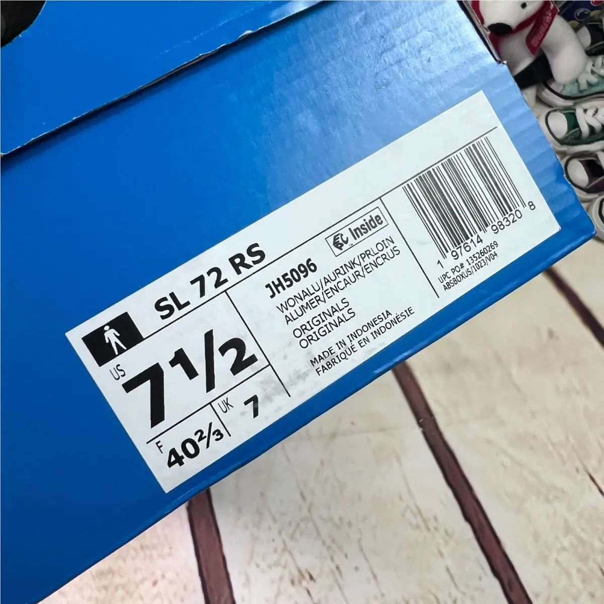 Adidas shoes - adidas SL 72 - JH5096 - Wonder Aluminum/Aurora Ink/Preloved Ink 4