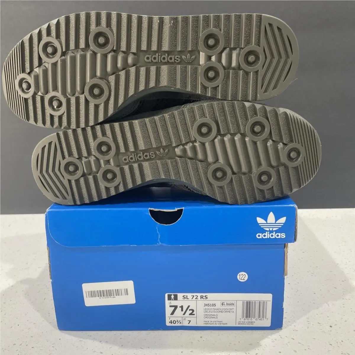 Adidas shoes - adidas SL 72 RS - JH5096 - Green (UPC: 197615674617) 7