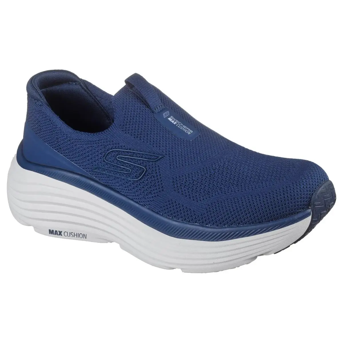 Navy Skechers Shoes Women Wide Fit Max Cushioning Sport Endeavour Comfort 129481
