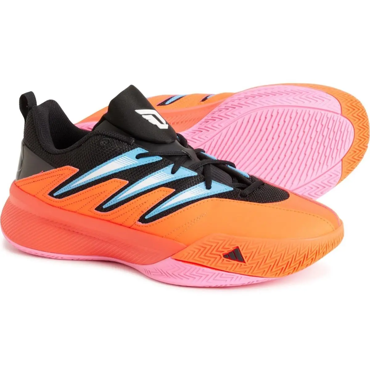 Adidas Dame Certified 3 Men`s Basketball Shoes IH8464 Size 12 - Orange, Black