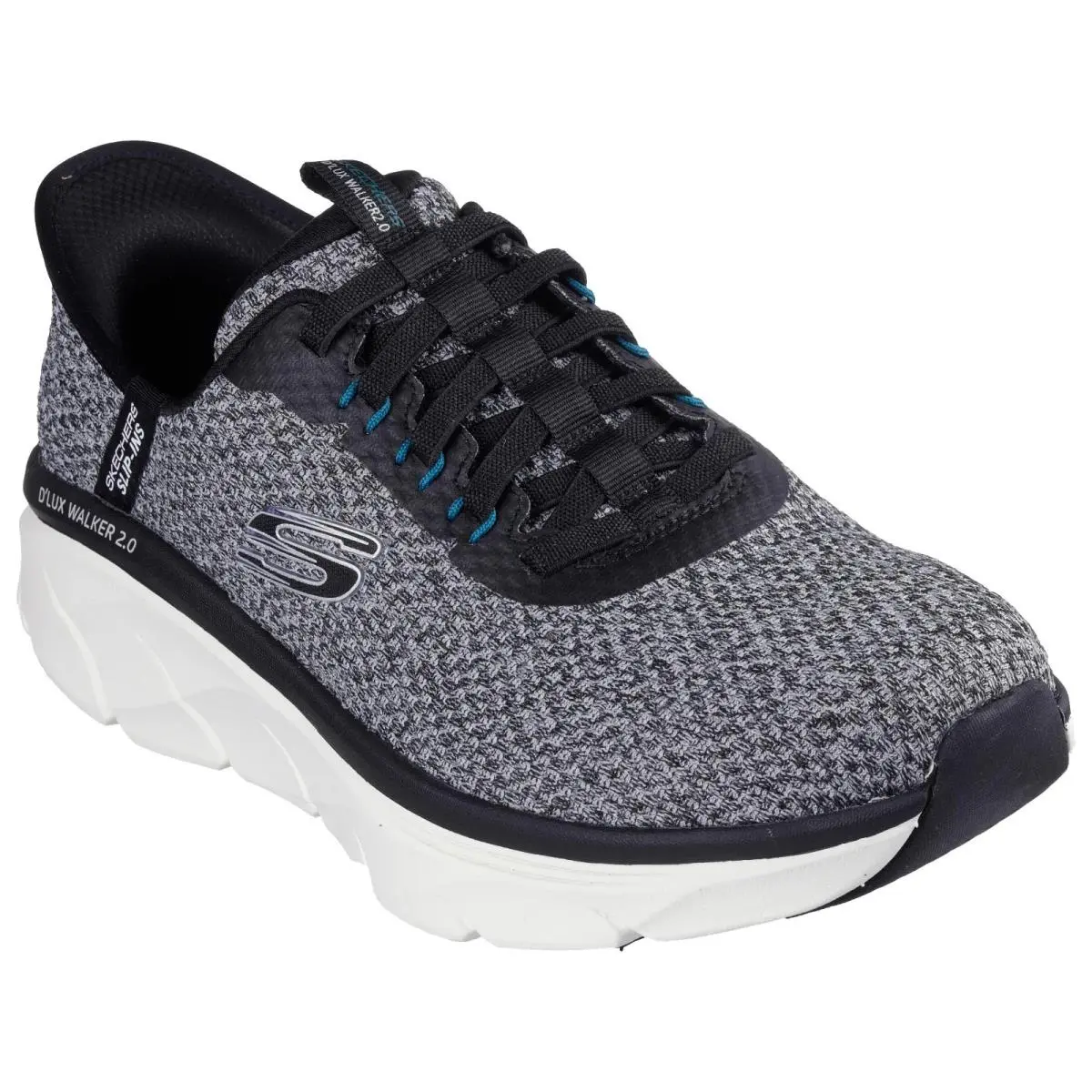 Skechers shoes - 232465 WW - WBK - WBK - 2-inch heel height - White/ Black 0