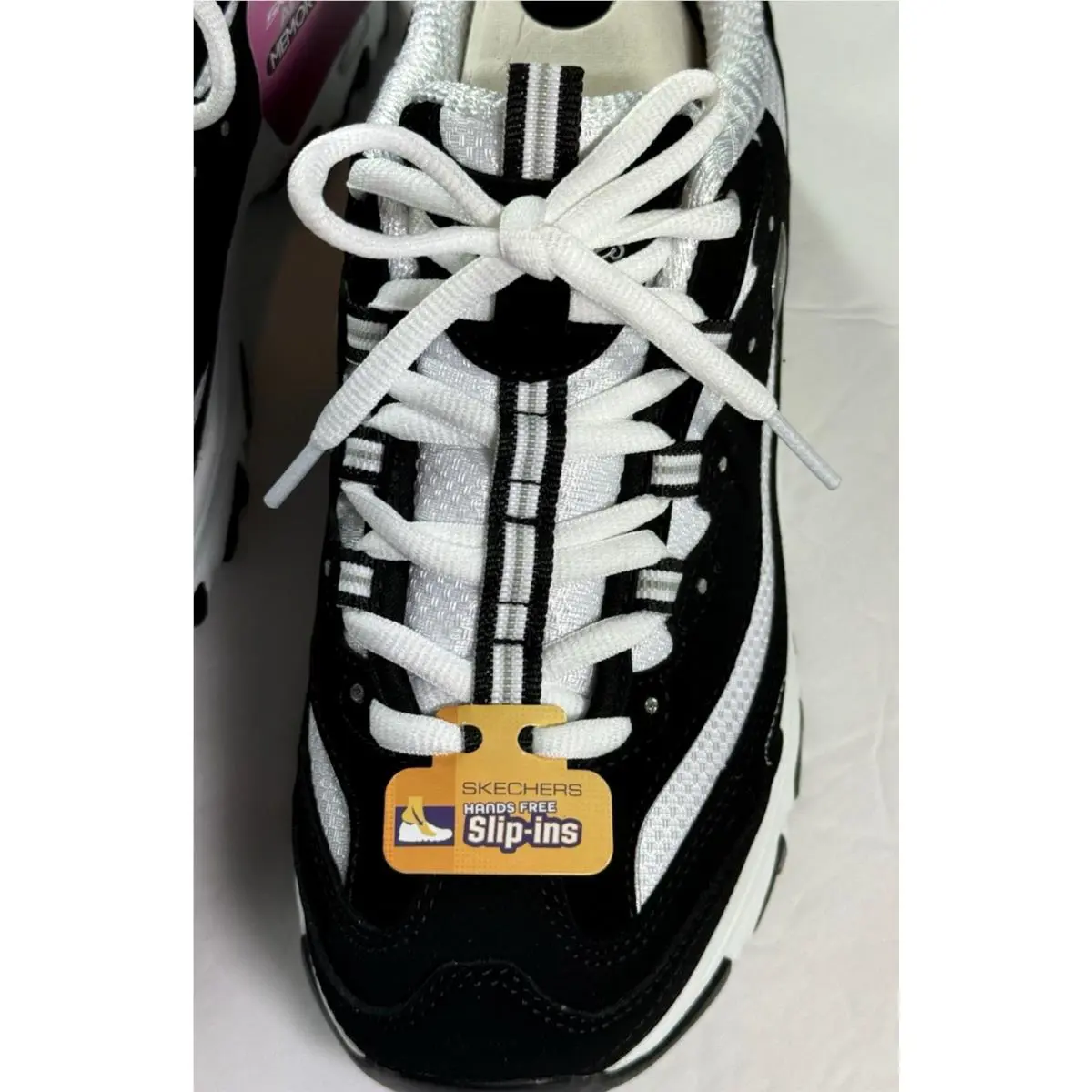 Skechers shoes - SKECHERS D`Lites - Black-White 6