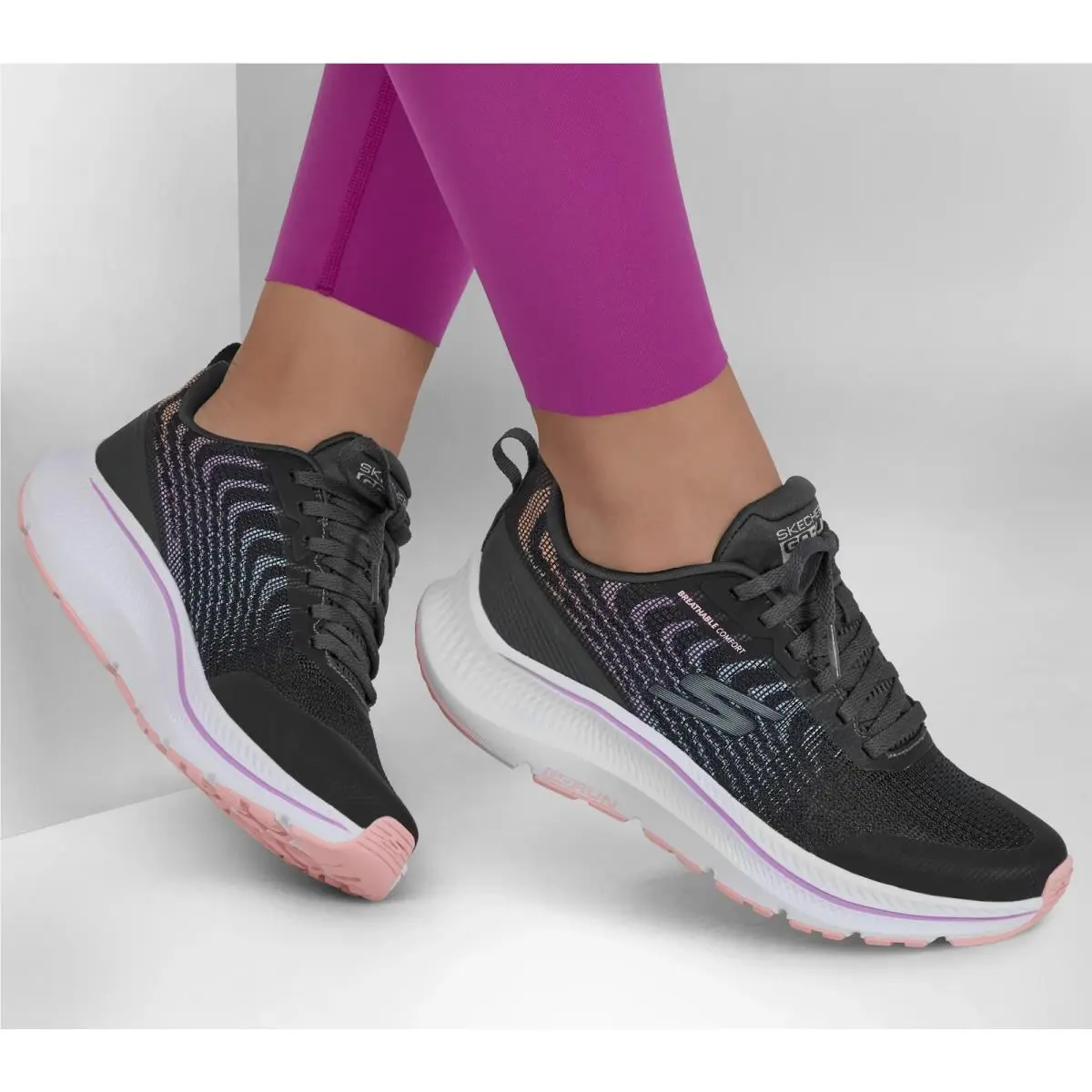 Skechers shoes - 128631 - 128631 - Natural / Pink 7