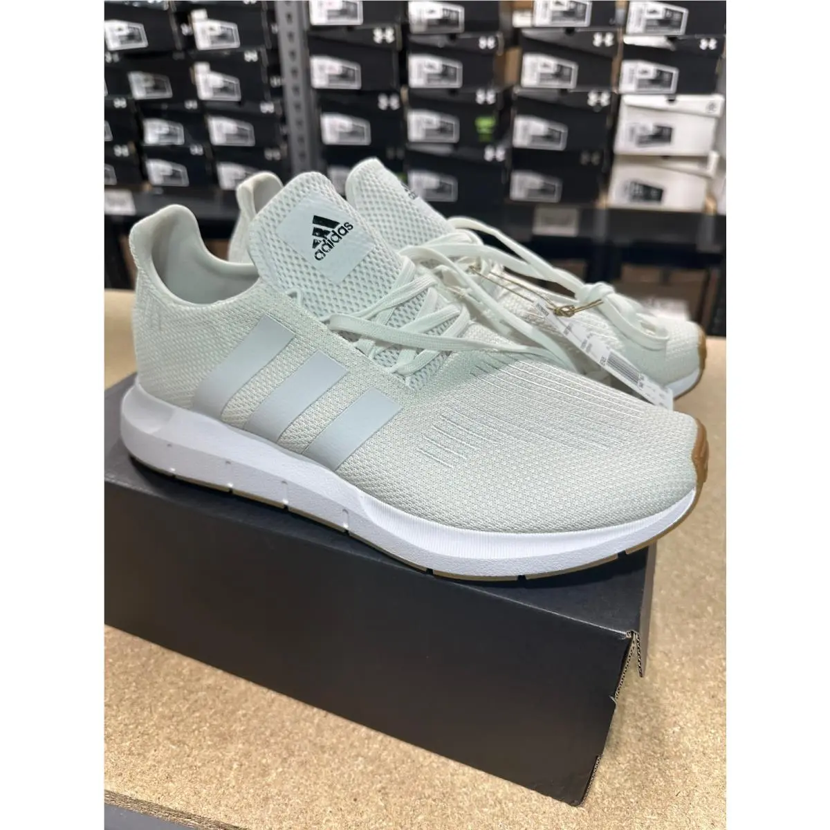 Adidas Swift Run 1.0 White Black Size 9.5