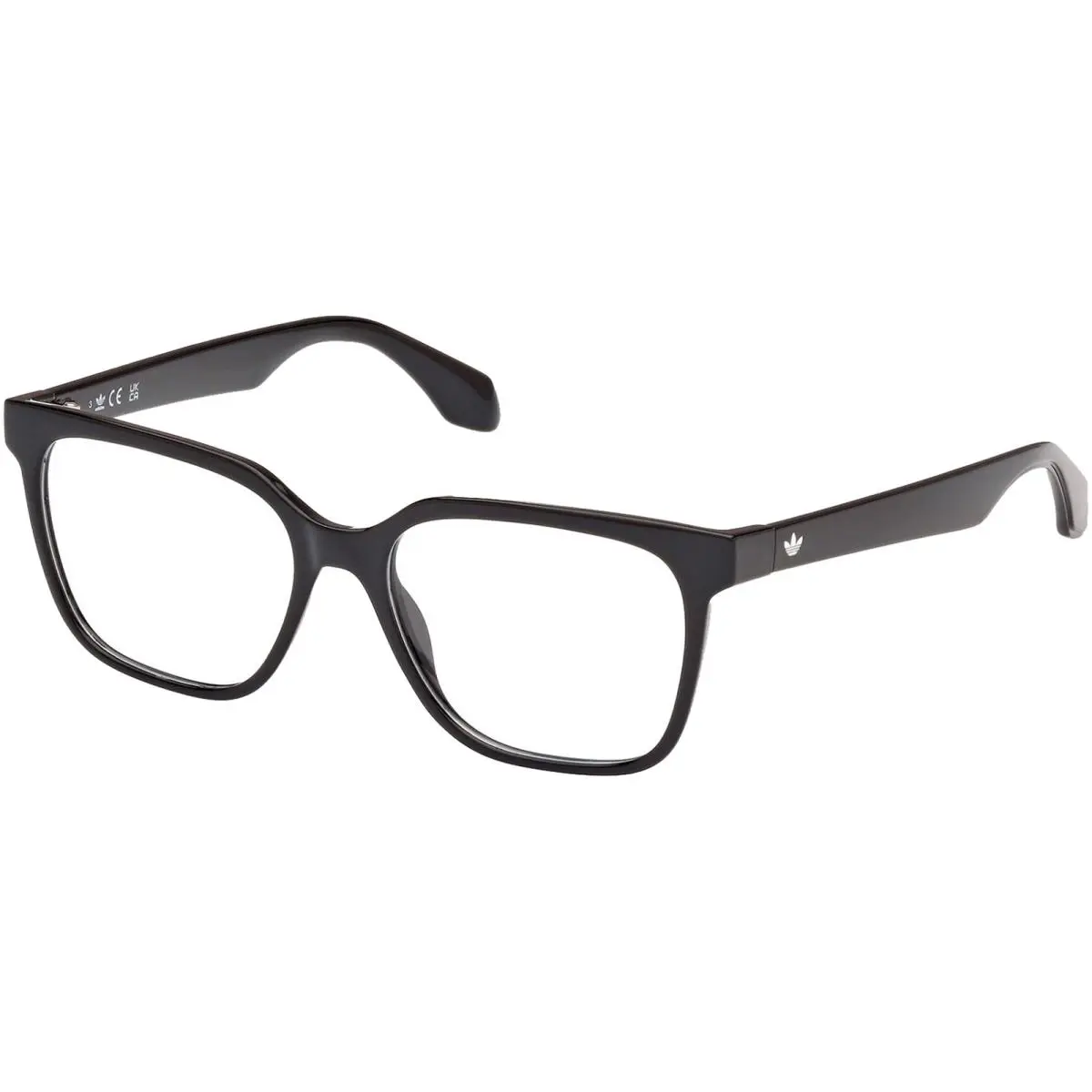 Adidas Originals Shiny Black Square Eyeglass Frames - OR5088 001 53