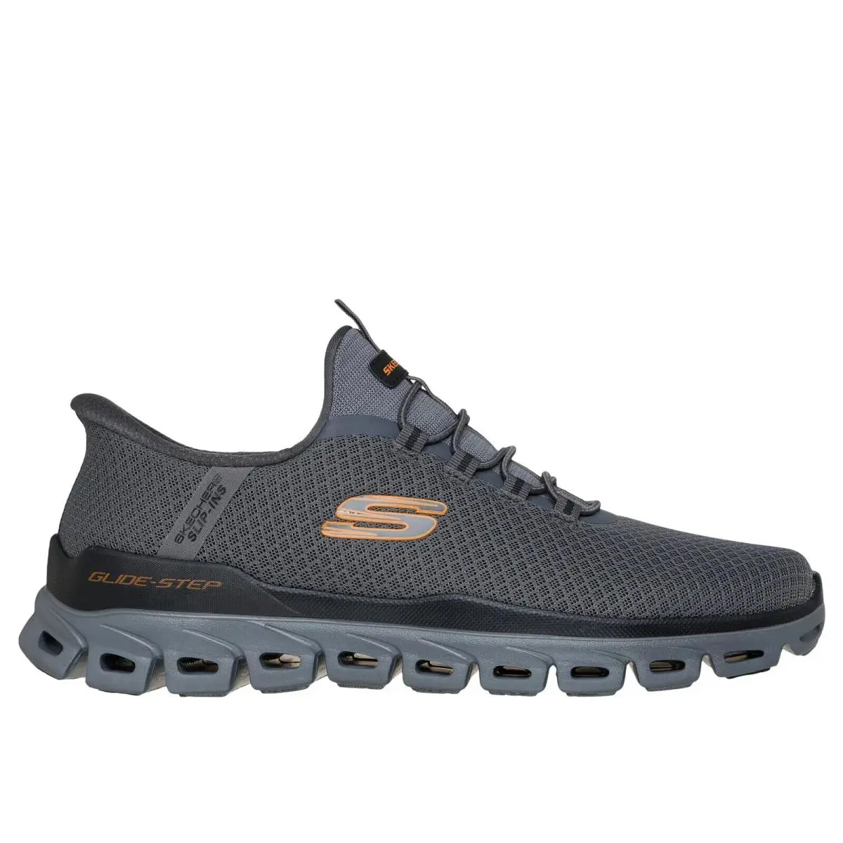 Skechers shoes - 233010 CCOR - CCOR - Charcoal / Orange 3