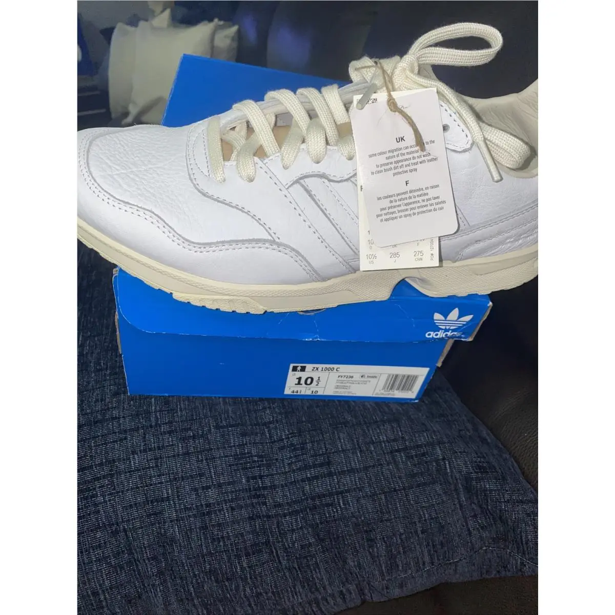 Adidas shoes - adidas ZX 1000 - FY7236 - White 7