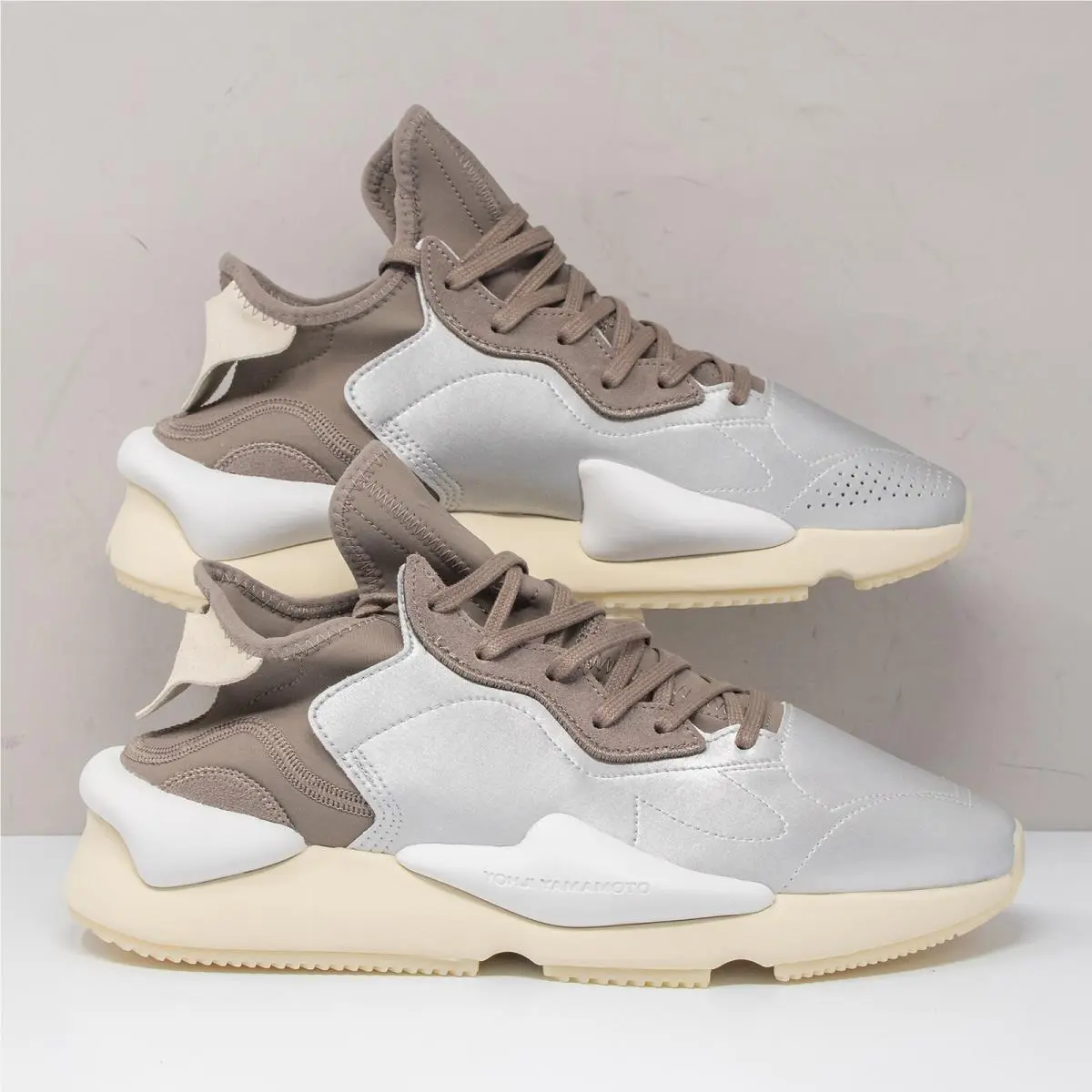 Adidas shoes - adidas Y-3 Kaiwa - Kaiwa - HQ3672 - Silver Metallic/Cream White/ Core White (UPC: 195747514559) 0