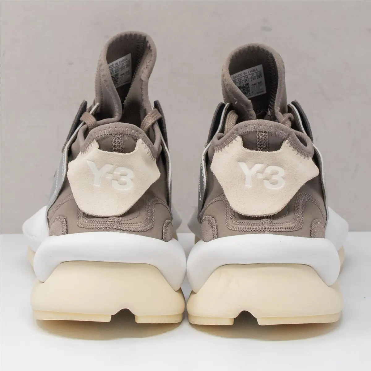 Adidas shoes - adidas Y-3 Kaiwa - Kaiwa - HQ3672 - Silver Metallic/Cream White/ Core White (UPC: 195747514559) 3