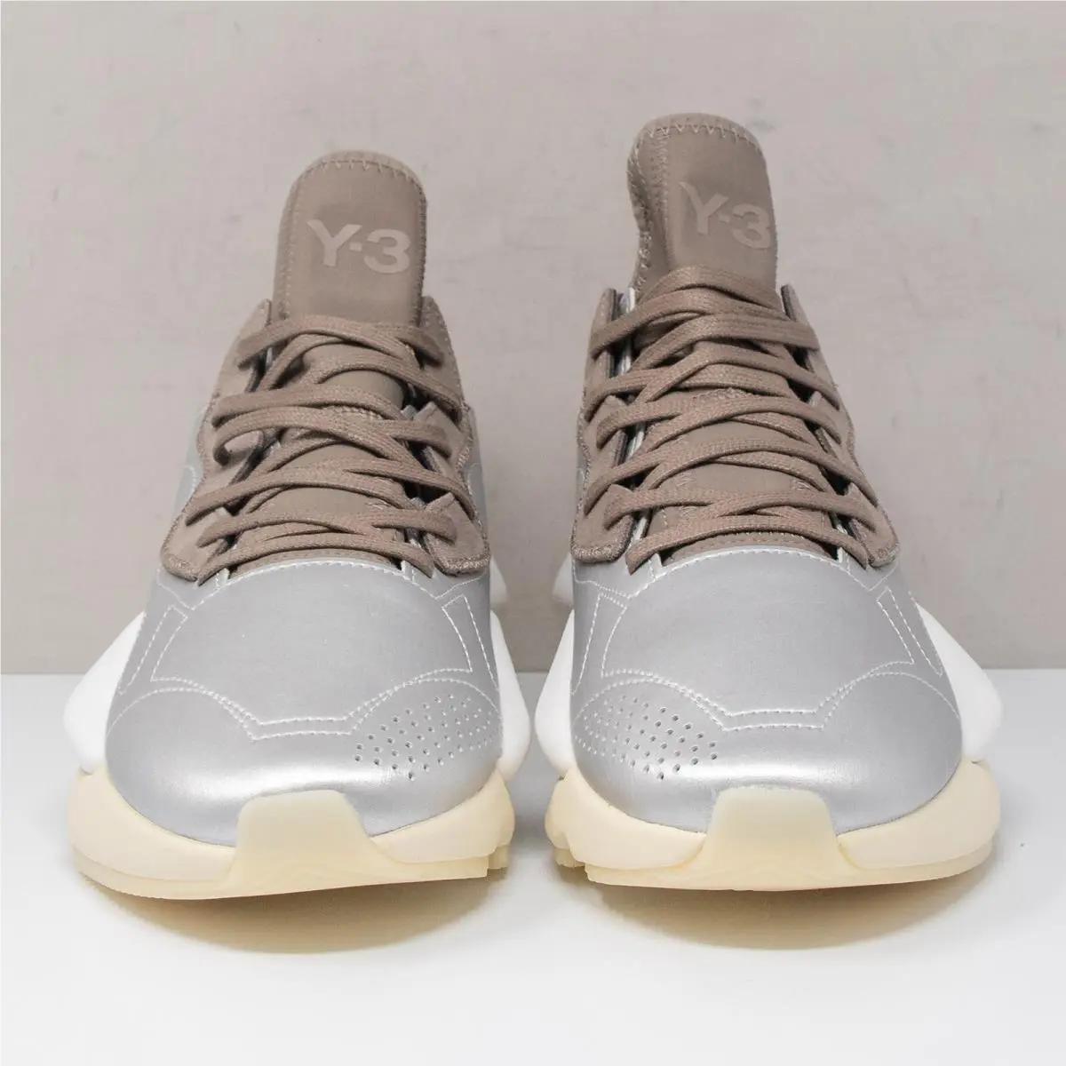 Adidas shoes - adidas Y-3 Kaiwa - Kaiwa - HQ3672 - Silver Metallic/Cream White/ Core White (UPC: 195747514559) 4