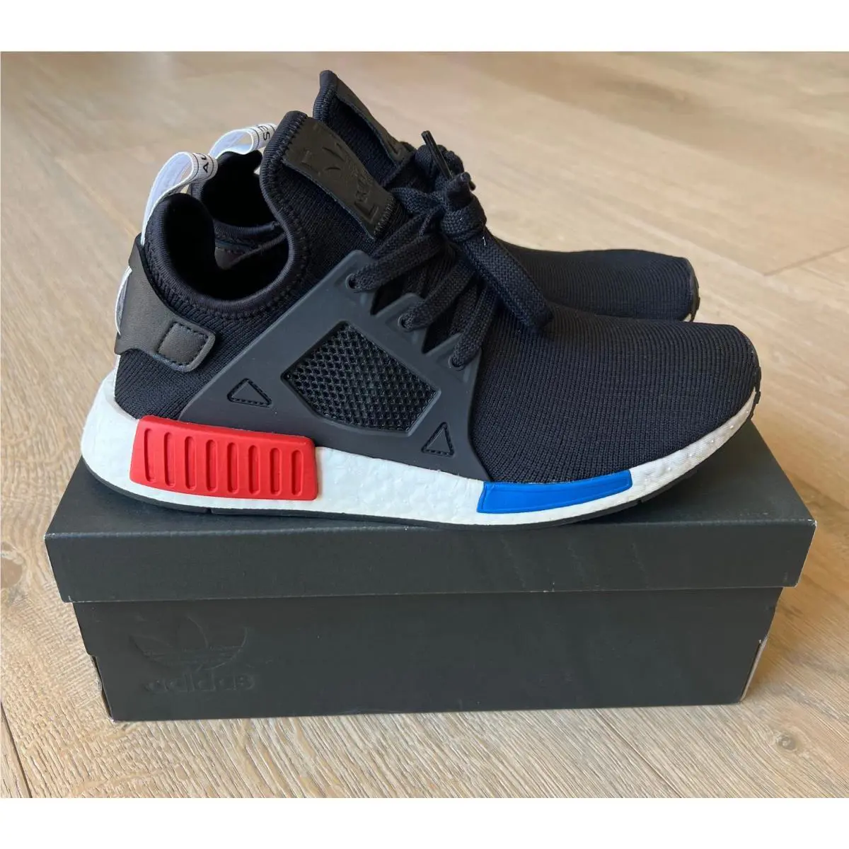 Adidas Nmd XR1 PK OG Core Black White BY1909 Mens Size 8.5