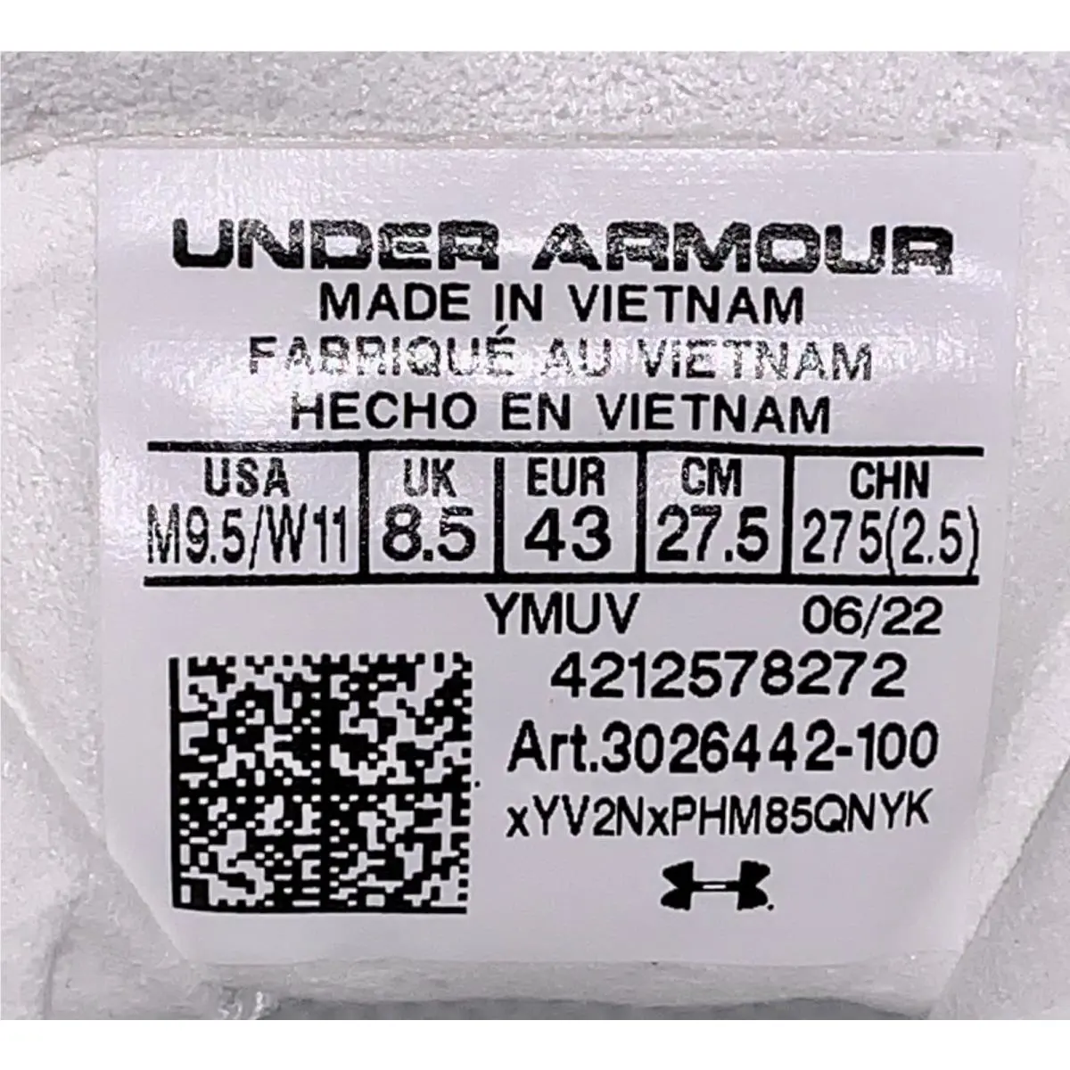 Under Armour shoes  - White 7