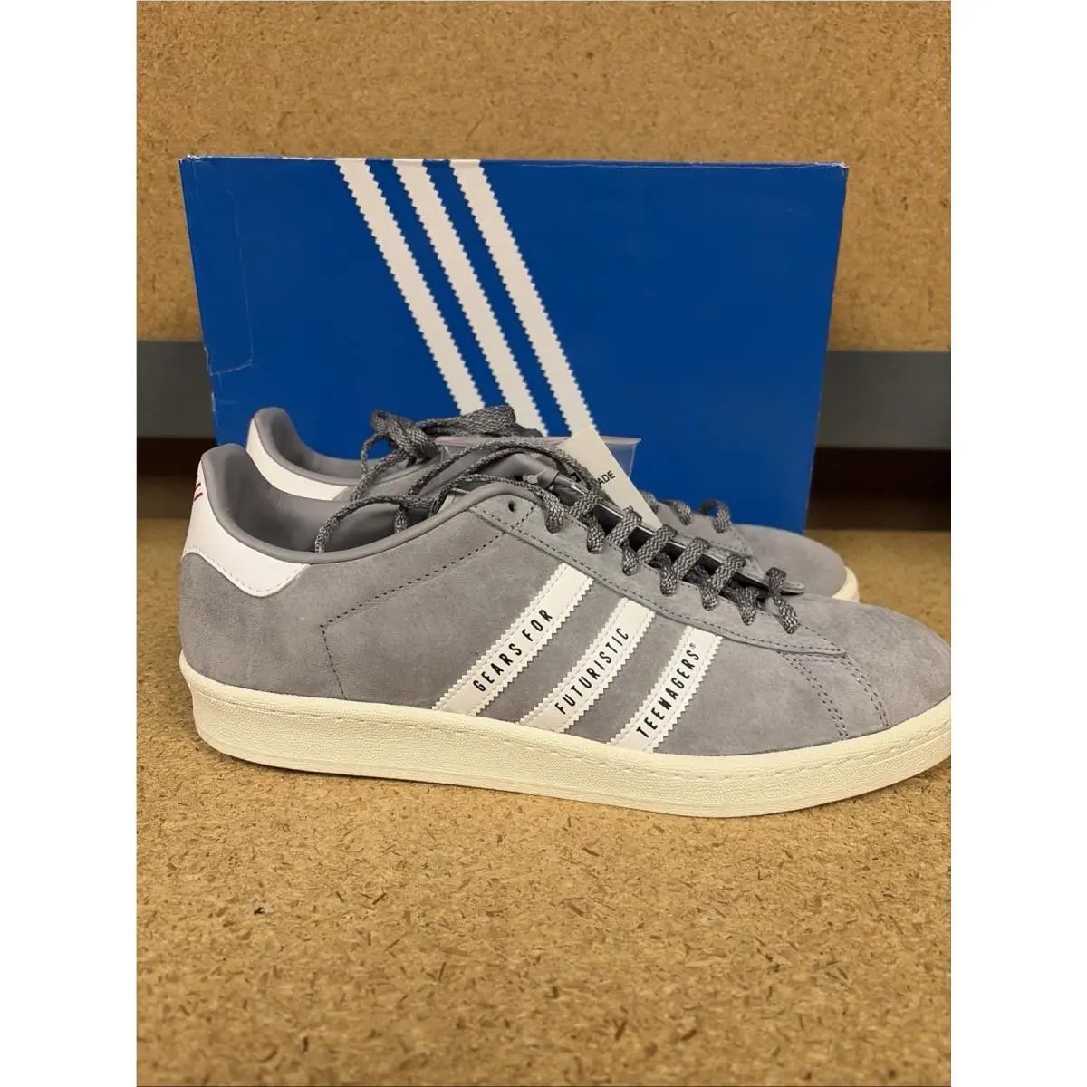 Adidas Human Made x Campus Light Onix FY0733 Men’s Size 5 Sneaker - Red