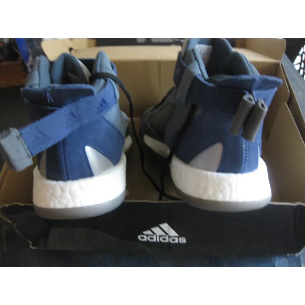 Adidas shoes - adidas Posterize - Posterize - FW4342 - Signal Green Gray Blue (UPC: 191984374581) 2