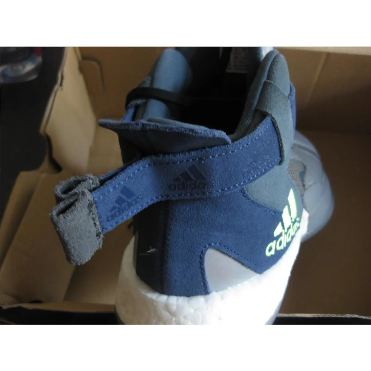 Adidas shoes - adidas Posterize - Posterize - FW4342 - Signal Green Gray Blue (UPC: 191984374581) 7