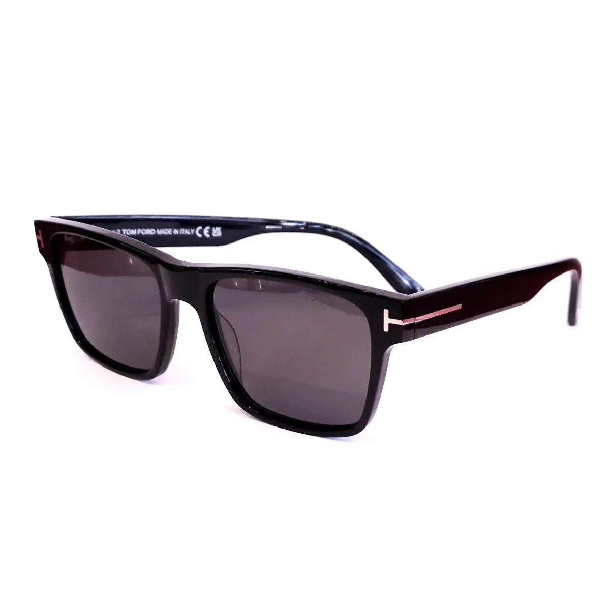 TF1205 Calder Sunglasses 01A Black /gray 55 by Tom Ford
