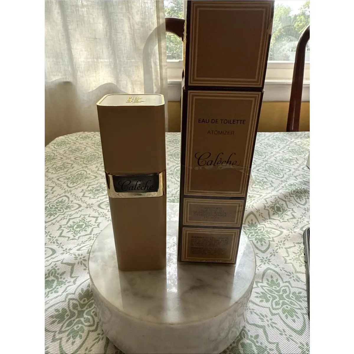Hermes Caleche Eau DE Toilette Spray Atomizer 2 Oz. Spray Bottle Refillable Box