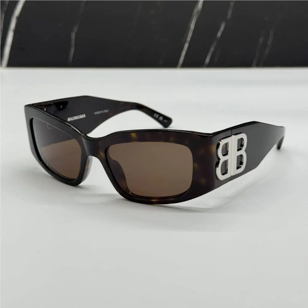 Balenciaga BB0360S 002 Unisex Havana Sunglasses