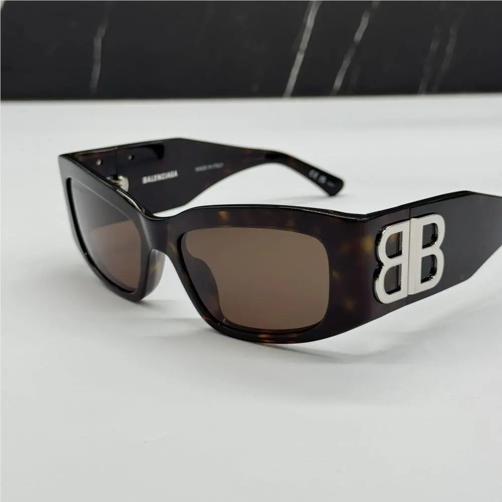 NWT Balenciaga BB0360S-002 Sunglasses Balenciaga BB0360S 002 Unisex Havana Sunglasses | Fash Brands main image 2