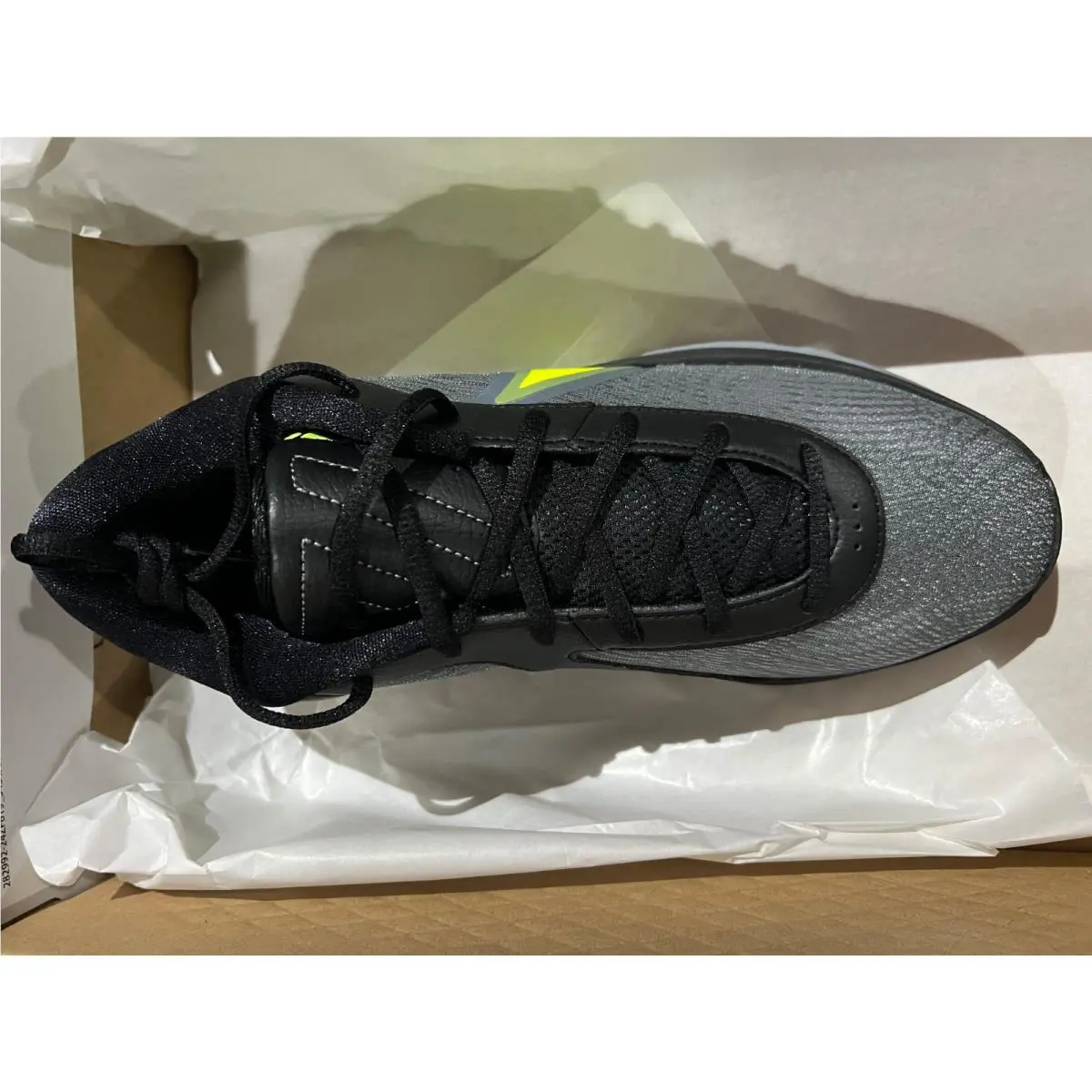Nike shoes - BLACK/VOLT-COOL GREY 7