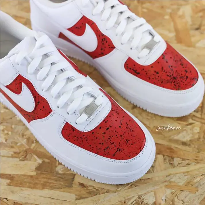 Nike shoes - Nike Air Force 1 - Air Force - DD8959-100 - Red 0