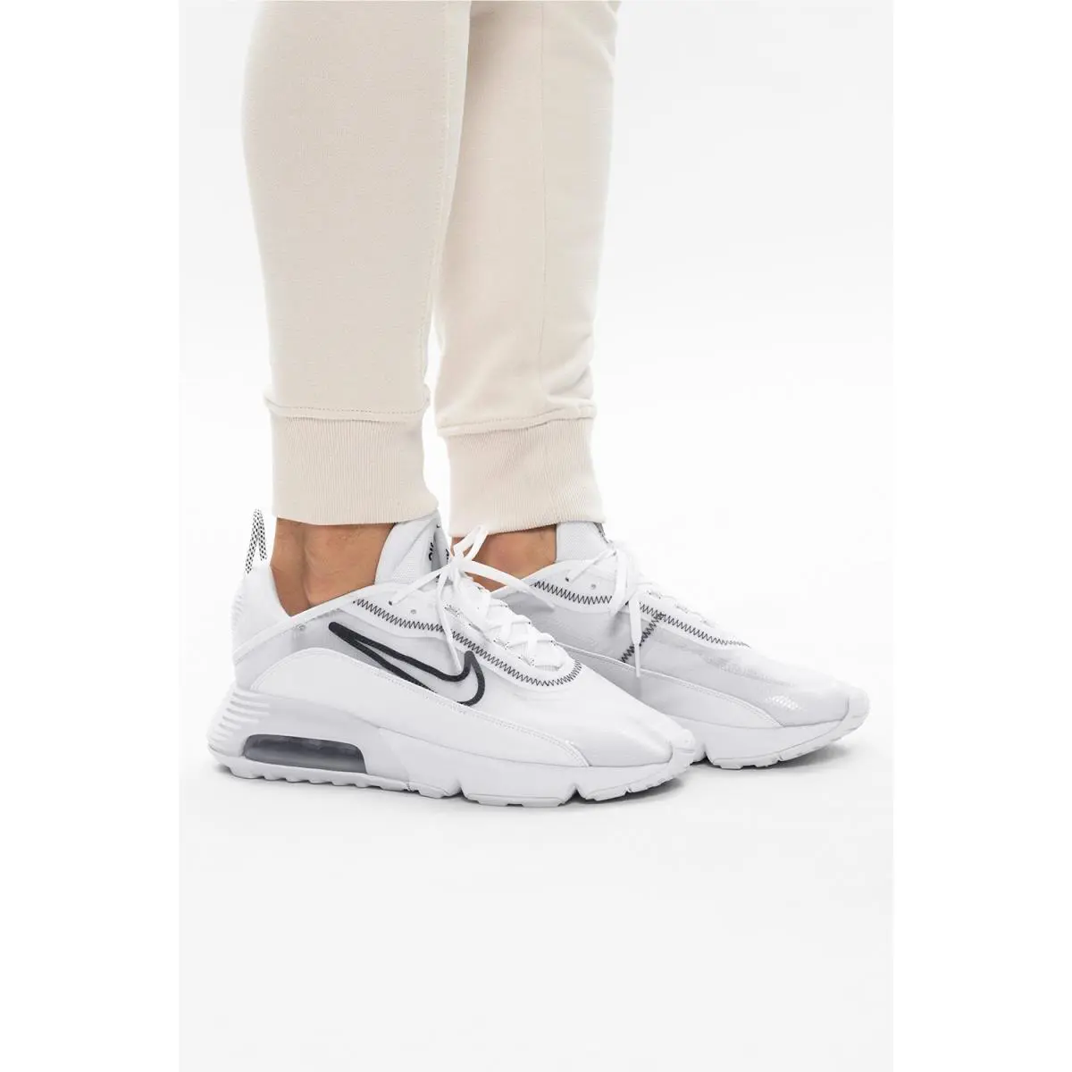 Nike shoes - White, Black, Wolf Grey 3