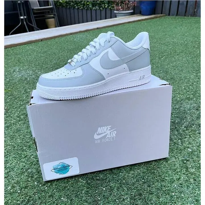 Nike shoes - Nike Air Force 1 - Air Force - DD8959-100 - Gray 19