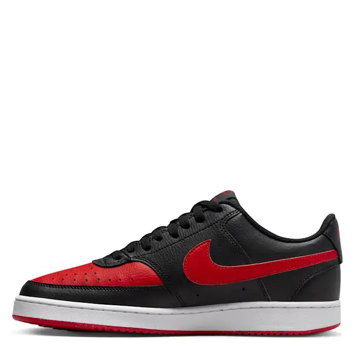 Nike shoes - Nike Air Court - Air Court - Court Vision - Black, Fashion: Red/Black 1