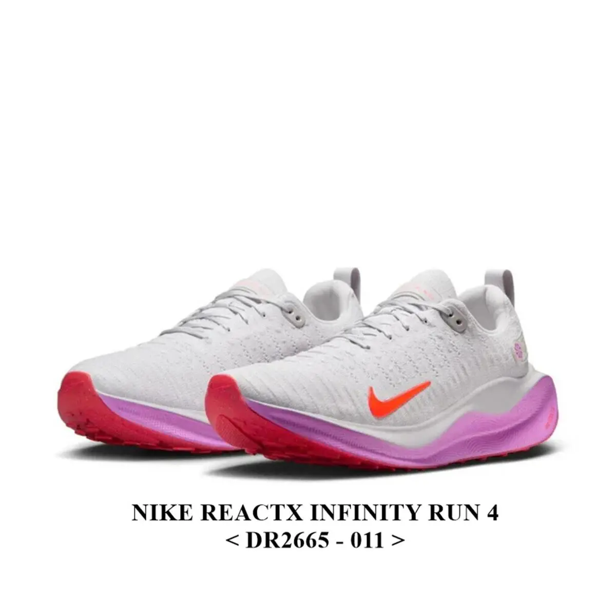 Nike shoes  - White/Violet/Bright Crimson 8