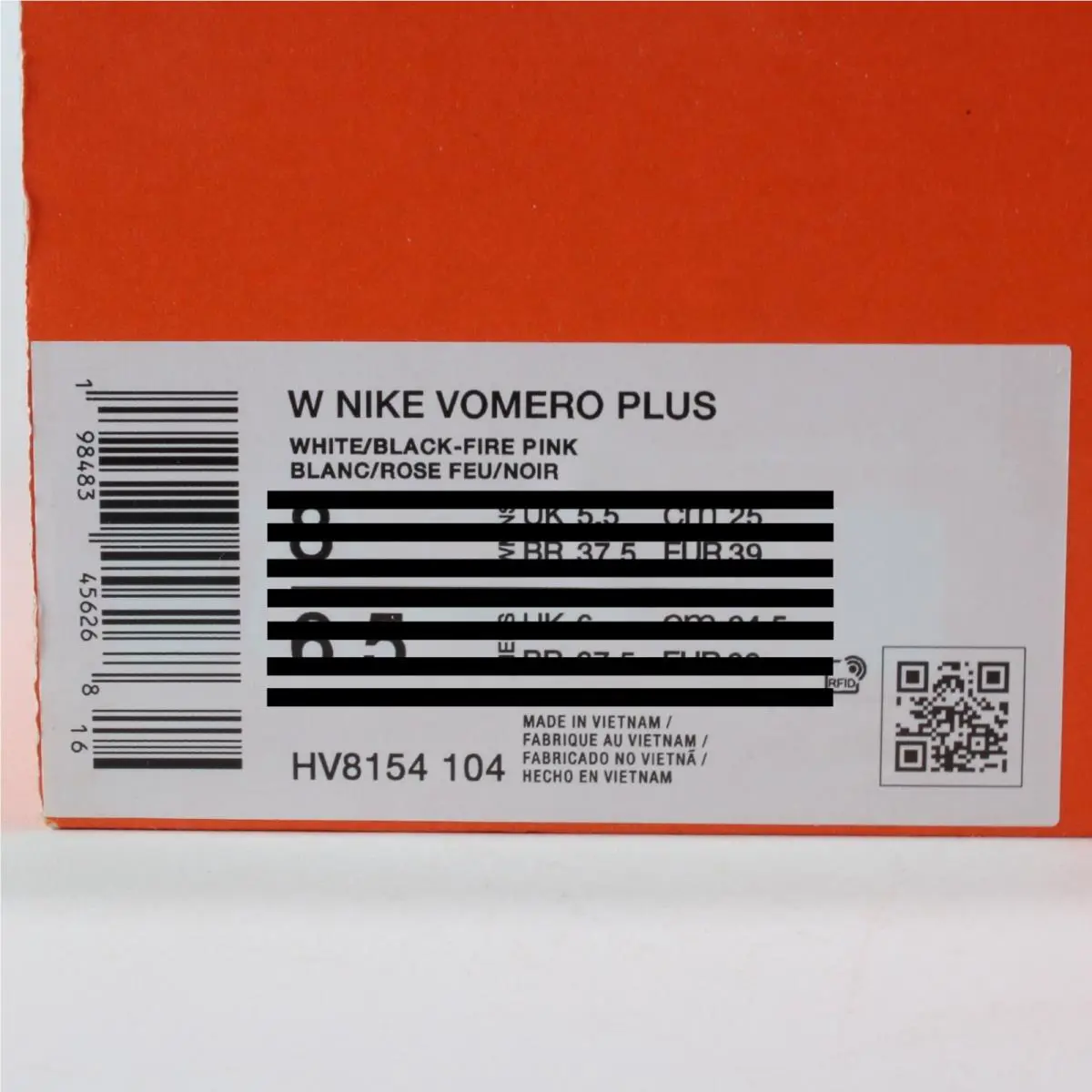 Nike shoes - Nike Vomero Plus - Vomero Plus - HV8154-104 - White 8