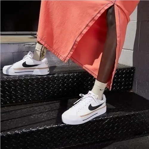 Nike shoes - White Black Hemp Team Orange 16