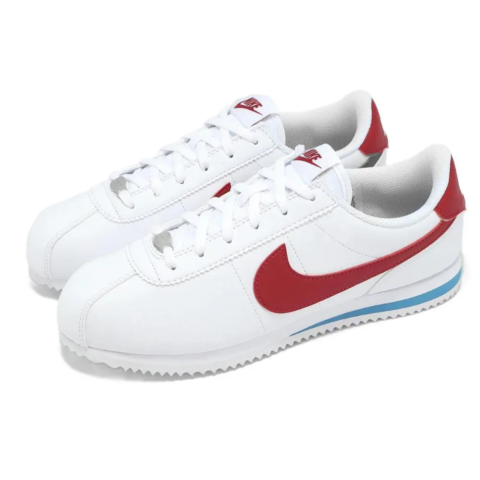 Nike GS Cortez Shoes White/red DM0950-115 j