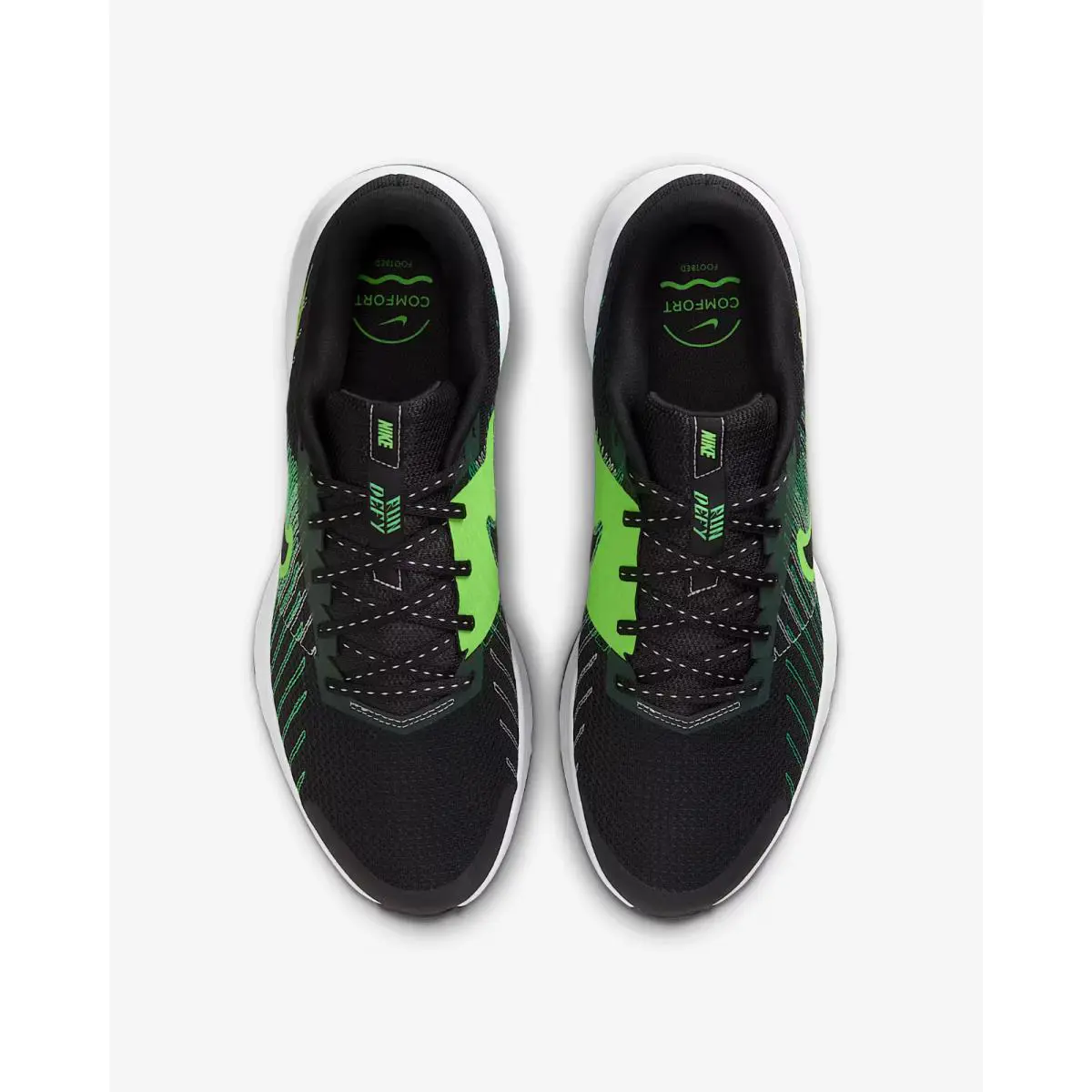 Nike shoes - Black/Green 8