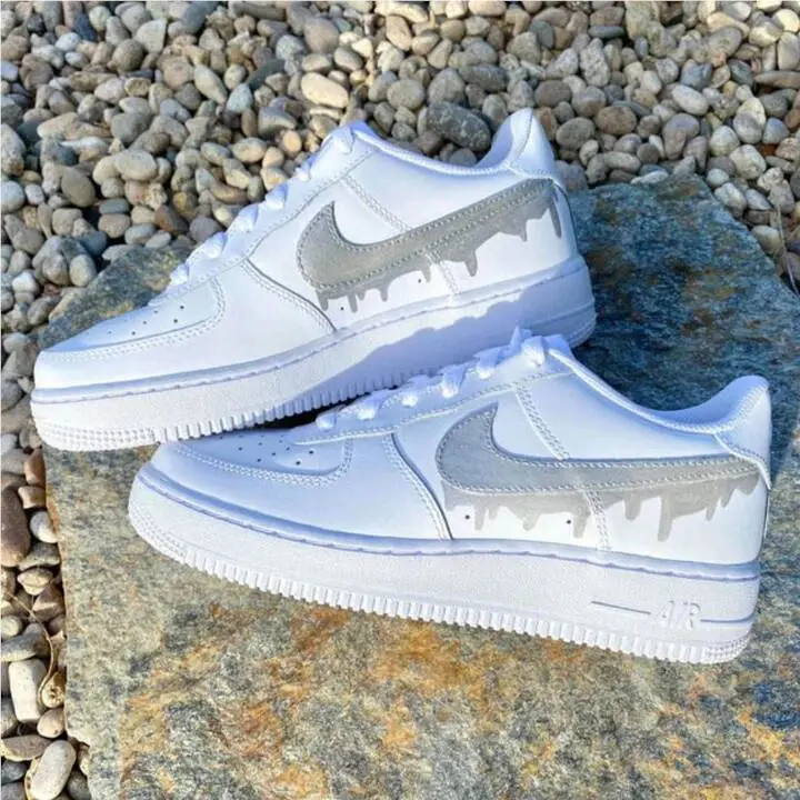 Nike shoes - Nike Air Force 1 - Air Force - DD8959-100 - Silver 13